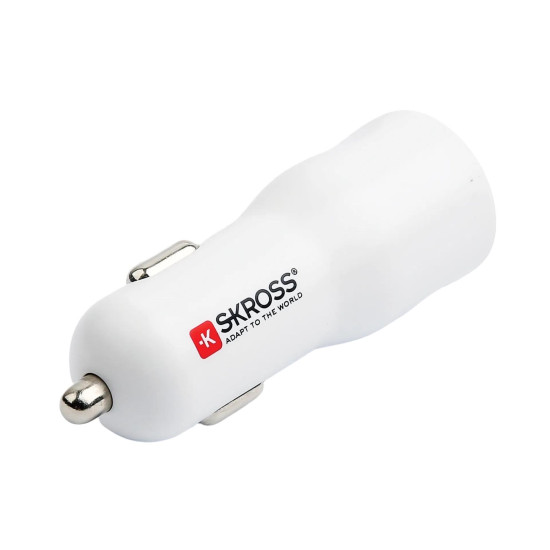 Зарядно за кола SKROSS Dual Car Charger 20W PD, USB-A, USB-C