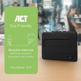 Калъф за лаптоп ACT AC8520, 15.6-инча, Black