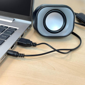 Тонколони ACT Eminent 2.0, USB, 6W, 3.5mm, Black