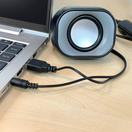 Тонколони ACT Eminent 2.0, USB, 6W, 3.5mm, Black