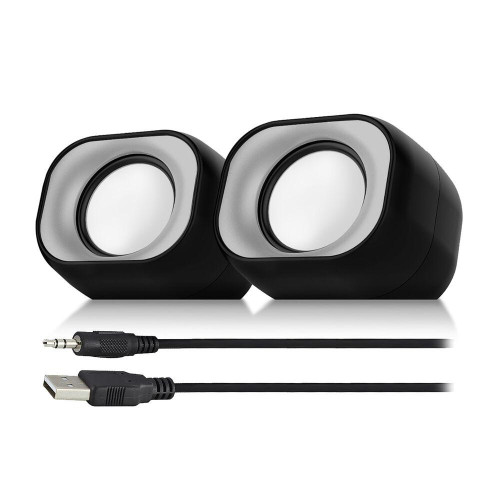 Тонколони ACT Eminent 2.0, USB, 6W, 3.5mm, Black