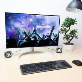 Тонколони ACT Eminent 2.0, USB, 6W, 3.5mm, Black