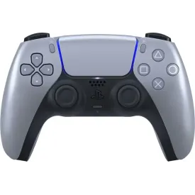 Безжичен контролер Sony PlayStation DualSense (PS5), Sterling Silver