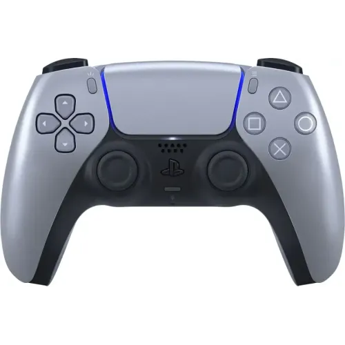 Безжичен контролер Sony PlayStation DualSense (PS5), Sterling Silver