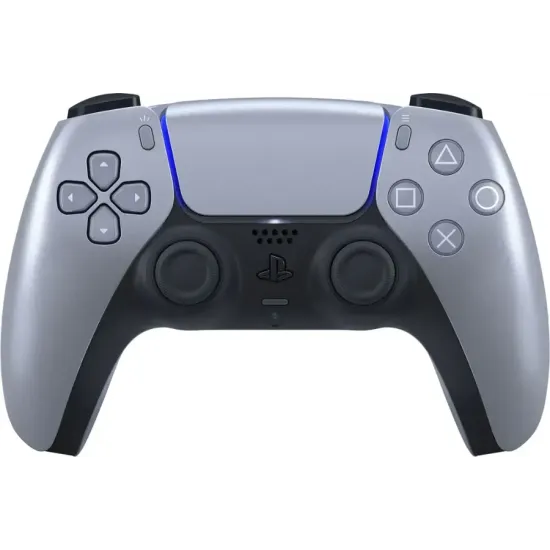 Безжичен контролер Sony PlayStation DualSense (PS5), Sterling Silver
