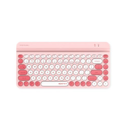 Безжична клавиатура A4Tech Fstyler FBK30, стойка за телефон, кирилизирана, Pink