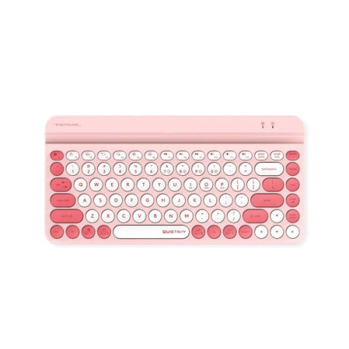 Безжична клавиатура A4Tech Fstyler FBK30, стойка за телефон, кирилизирана, Pink