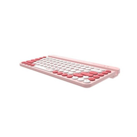Безжична клавиатура A4Tech Fstyler FBK30, стойка за телефон, кирилизирана, Pink