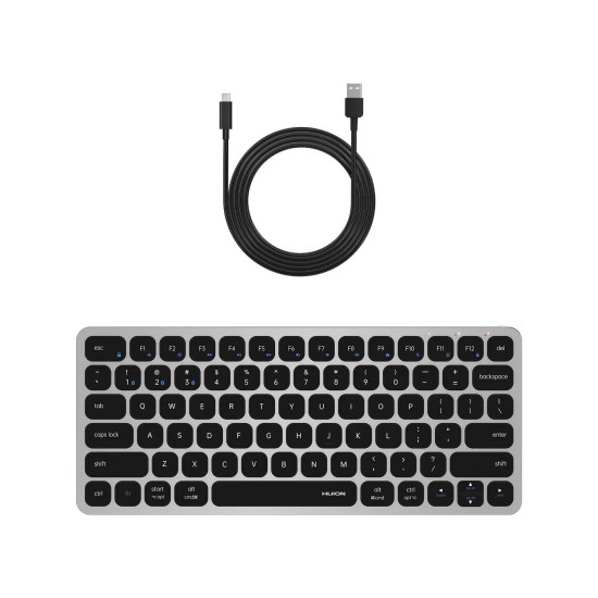 Безжична клавиатура за графичен таблет Huion HB186S, Bluetooth 5.1