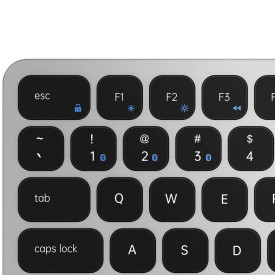 Безжична клавиатура за графичен таблет Huion HB186S, Bluetooth 5.1