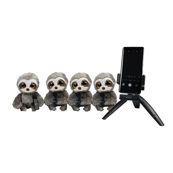 Микрофон BOYA BY-V4U, безжичен, USB-C