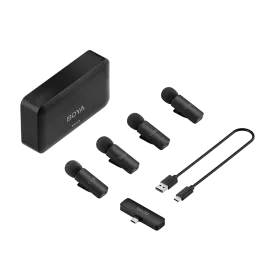 Микрофон BOYA BY-V4U, безжичен, USB-C