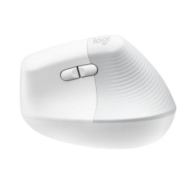 Безжична мишка Logitech Lift Vertical, White