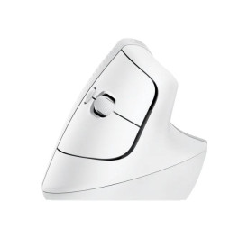 Безжична мишка Logitech Lift Vertical, White