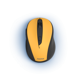 Безжична мишка HAMA MW-400 V2, Signal Yellow