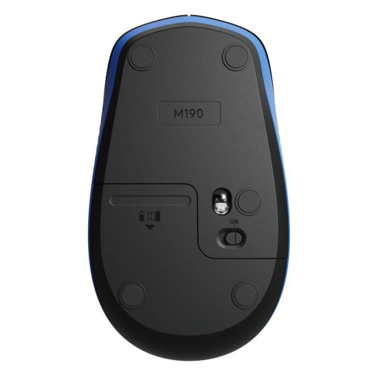 Безжична мишка Logitech M190, Blue
