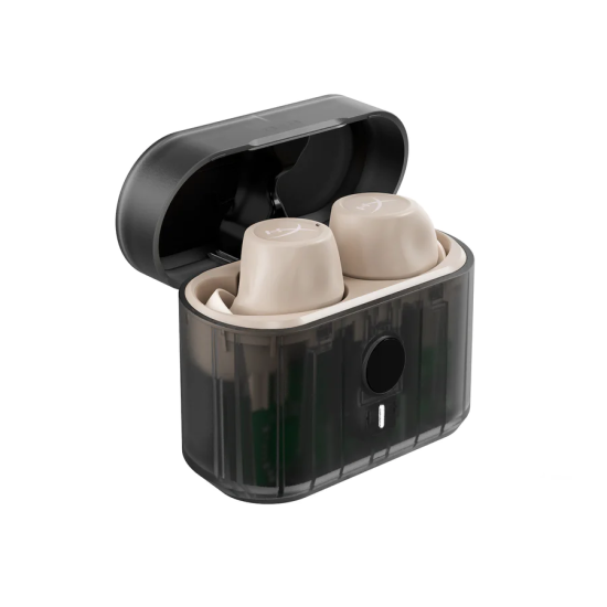 Безжични слушалки HyperX Cirro Buds Pro, Beige