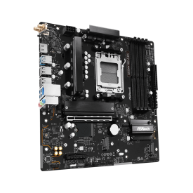 Дънна платка ASRock A620AM PRO-A WIFI, mATX, AM5, 4x DDR5, PCIe 4.0, Wi-Fi 6E