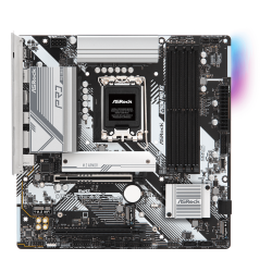 Дънна платка ASRock B760M Pro RS, LGA1700, mATX, 4x DDR5, PCIe 5.0, USB Type-C