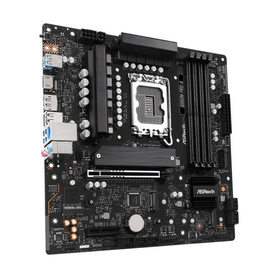 Дънна платка ASRock B860M PRO-A, mATX, LGA1851, DDR5, PCIe 5.0, USB Type-C
