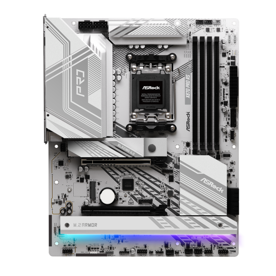 Дънна платка ASROCK X870 PRO RS, ATX, AM5, DDR5, PCIe 5.0