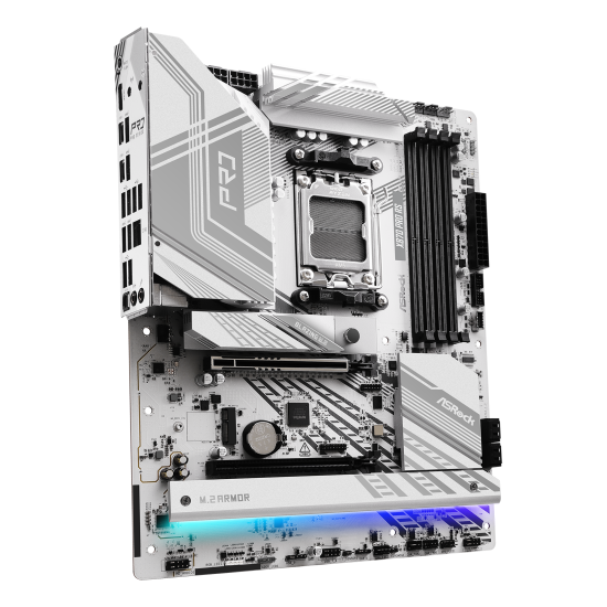 Дънна платка ASROCK X870 PRO RS, ATX, AM5, DDR5, PCIe 5.0