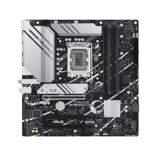 Дънна платка ASUS PRIME B760M-A WIFI, mATX, LGA1700, 4x DDR5, PCIe 4.0