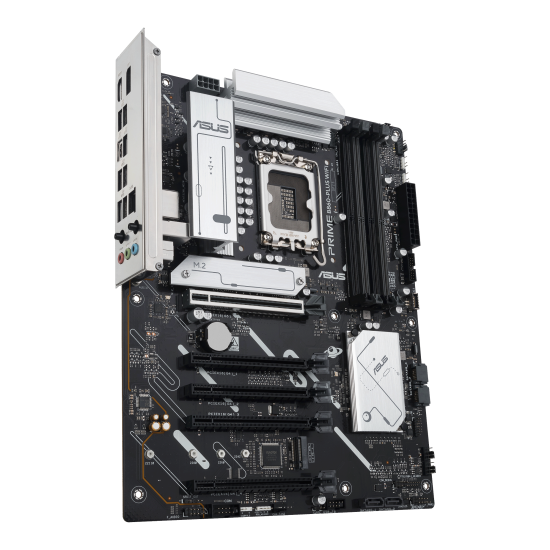 Дънна платка ASUS PRIME B860-PLUS WIFI, ATX, LGA1851, DDR5, PCIe 5.0, Wi-Fi 6E