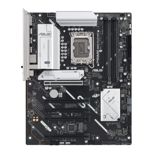 Дънна платка ASUS PRIME B860-PLUS WIFI, ATX, LGA1851, DDR5, PCIe 5.0, Wi-Fi 6E