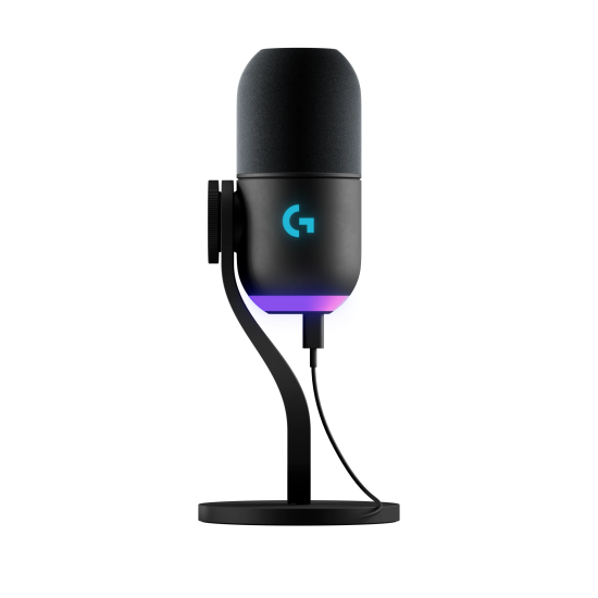 Микрофон Logitech YETI GX, RGB, Black