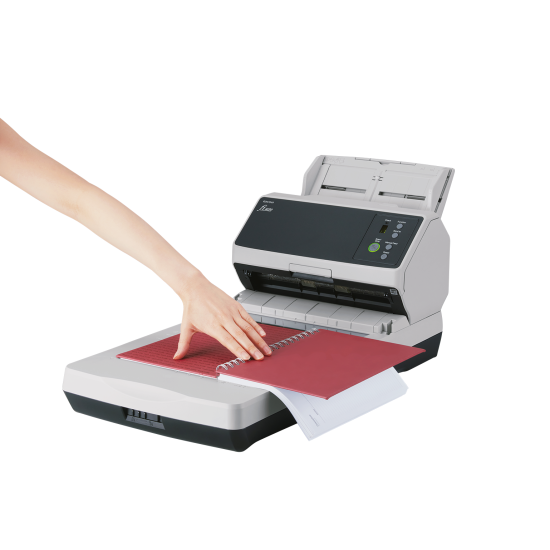 Скенер Ricoh fi-8250, Комбиниран с настолен, A4