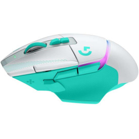 Безжична мишка Logitech G502 X Plus Lightspeed, 44000 DPI, 1000Hz, RGB, Mint (910-007819)