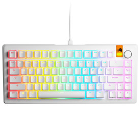 Клавиатура Glorious GMMK 3 HE 75 Percentage, Fox HE Switch, RGB, White