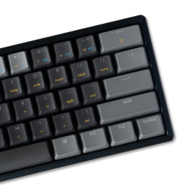 Безжична клавиатура Keychron K12 Aluminum 60%, Hot-Swappable, Gateron Brown Switch, RGB, Black