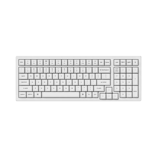 Безжична клавиатура Keychron K4 Pro, K Pro Brown суичове, White