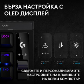 Клавиатура Logitech G Pro X2 Rapid TKL, Magnetic Analog Linear Switch, RGB, Black (920-014083)