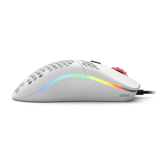 Mишка Glorious Model O, Matte White, RGB