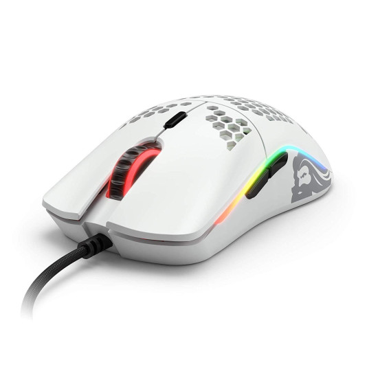 Mишка Glorious Model O, Matte White, RGB