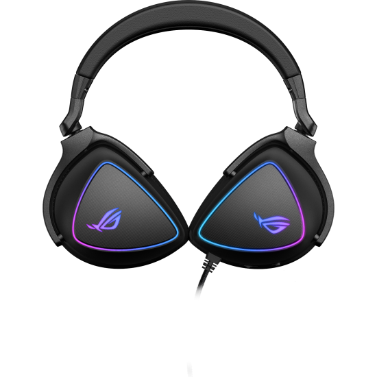 Слушалки ASUS ROG Delta S, USB-C, Aura Sync RGB, Black