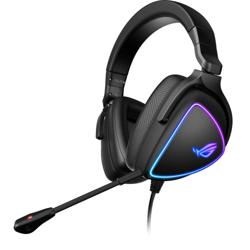 Слушалки ASUS ROG Delta S, USB-C, Aura Sync RGB, Black