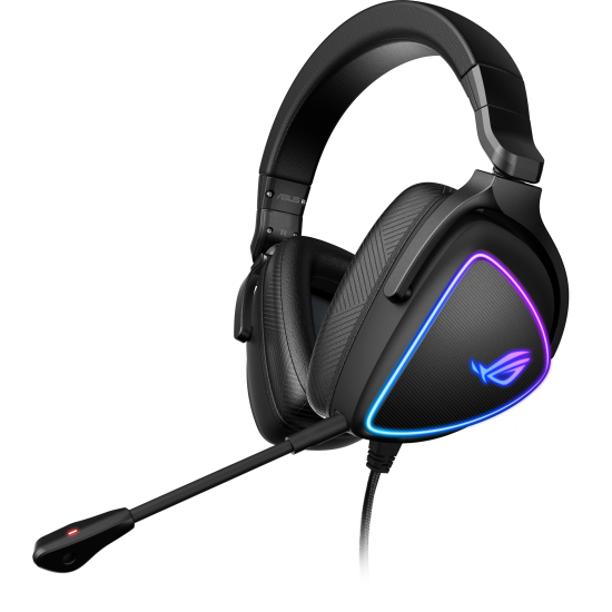 Слушалки ASUS ROG Delta S, USB-C, Aura Sync RGB, Black Слушалки ASUS ROG Delta S, USB-C, Aura Sync RGB, Black