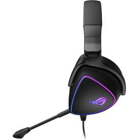 Слушалки ASUS ROG Delta S, USB-C, Aura Sync RGB, Black