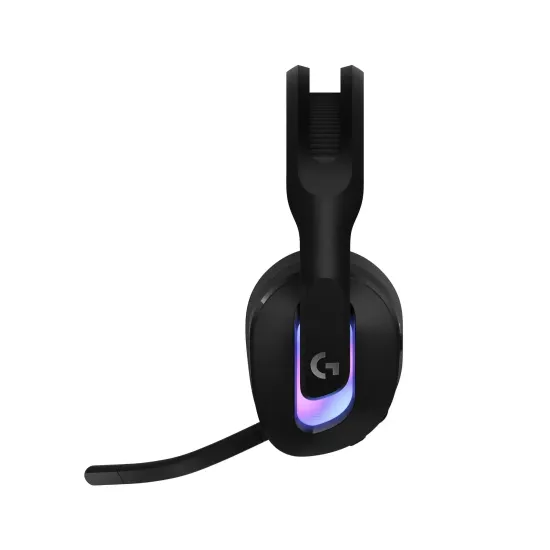 Безжични слушалки Logitech G522 Lightspeed Wireless RGB, Mic, USB, Black