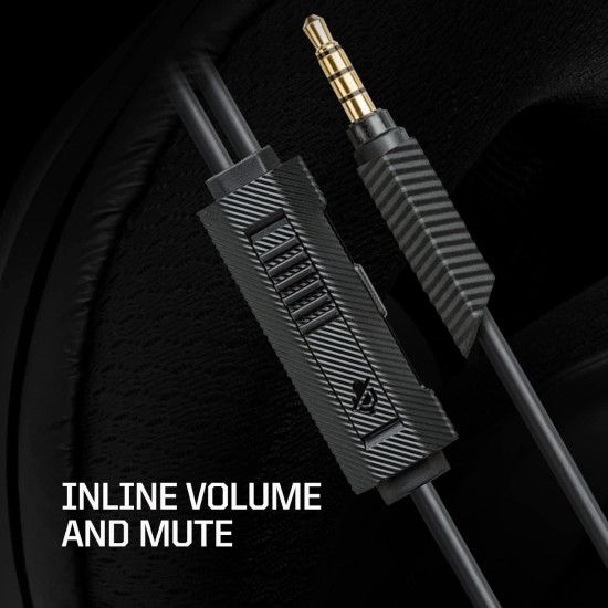 Слушалки Nacon RIG 300 PRO HS, USB, Mic, Black