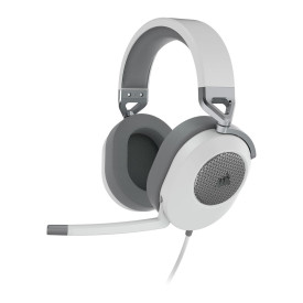 Слушалки CORSAIR HS65 Surround, с микрофон, White (CA-9011271-EU)