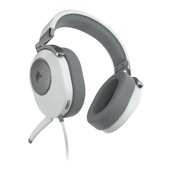 Слушалки CORSAIR HS65 Surround, с микрофон, White (CA-9011271-EU)