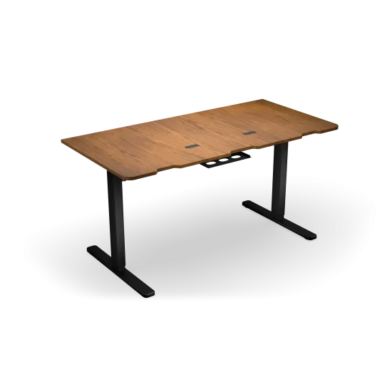 Геймърско бюро ENDORFY Atlas L Electric - Dark Wood