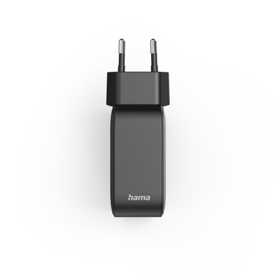 Зарядно HAMA, 100W, GaN, 2x USB-C, 1x USB-A, PD
