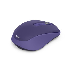 Безжична мишка HAMA WM-450, 2.4 GHz/Bluetooth, 7 бутона, Purple