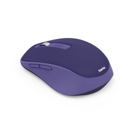 Безжична мишка HAMA WM-450, 2.4 GHz/Bluetooth, 7 бутона, Purple